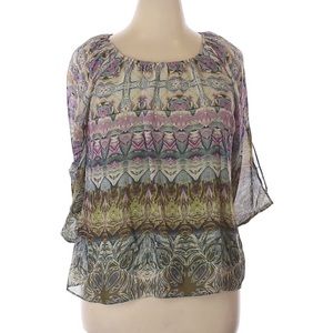 One world long sleeve blouse